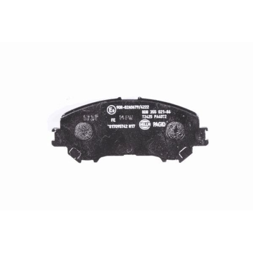 Bremsbelagsatz Scheibenbremse Hella Pagid 8DB 355 021-861 für Nissan Renault