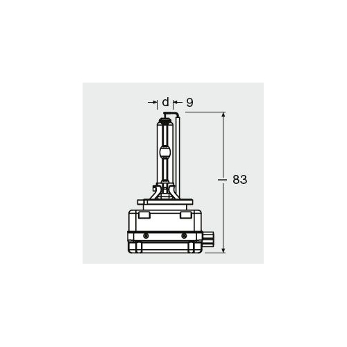 Glühlampe Fernscheinwerfer Ams-osram 66340CLC Xenarc® Classic für