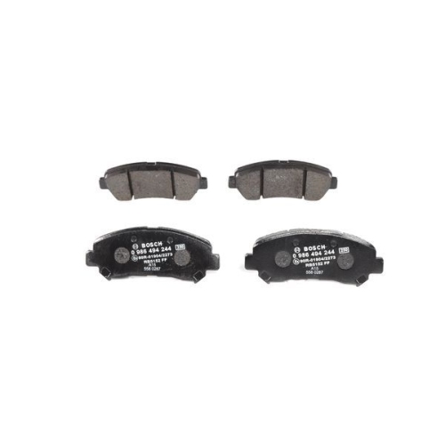 Brake Pad Set Disc Brake Bosch 0986494244 for Nissan Front Axle