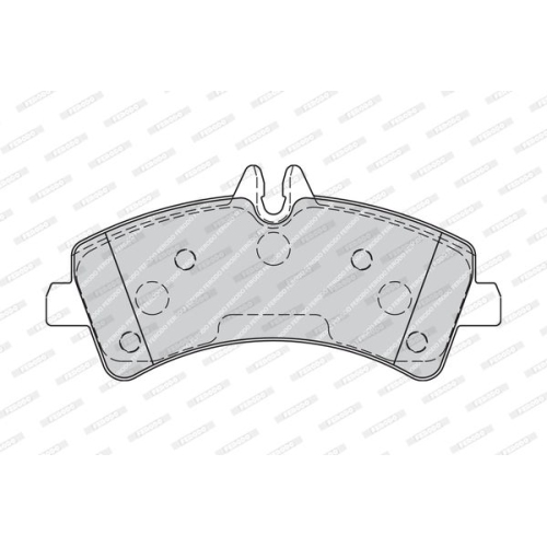 Bremsbelagsatz Scheibenbremse Ferodo FVR1779 Premier Eco Friction für VW