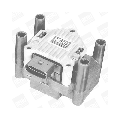 Zündspule Borgwarner (beru) ZSE003 für Audi Seat Skoda VW Vag