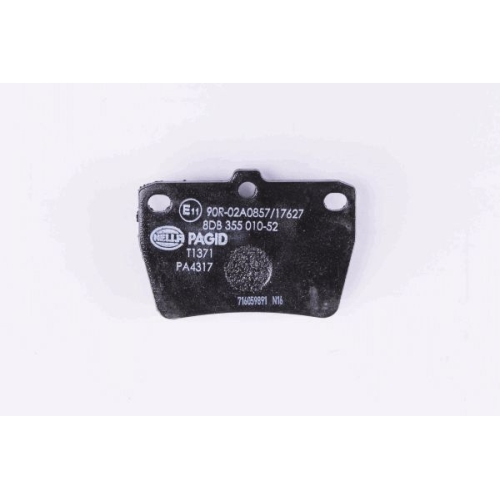 Bremsbelagsatz Scheibenbremse Hella Pagid 8DB 355 010-521 für Toyota Chery DR