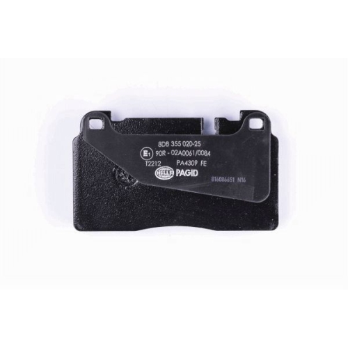 Bremsbelagsatz Scheibenbremse Hella Pagid 8DB 355 020-251 für Audi Porsche Seat