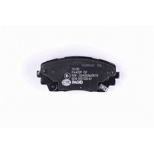 Bremsbelagsatz Scheibenbremse Hella Pagid 8DB 355 020-611 für Hyundai Kia