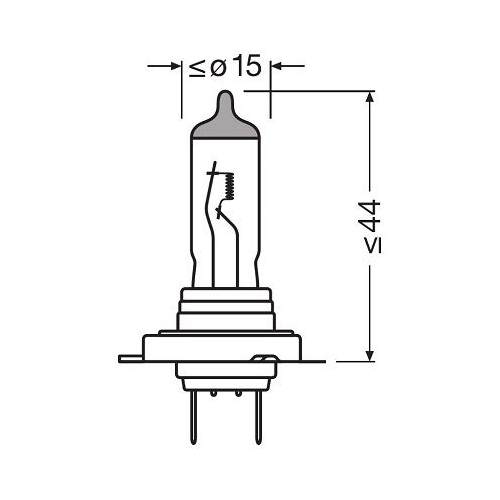 Glühlampe Abbiegescheinwerfer Ams-osram 64180L Original für