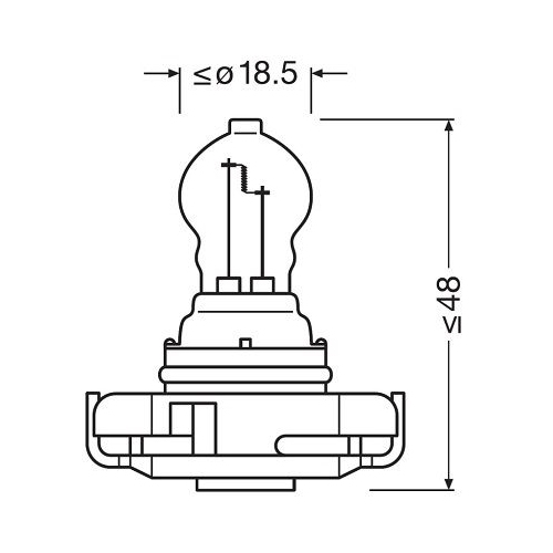 Glühlampe Blinkleuchte Ams-osram 2504 Original für