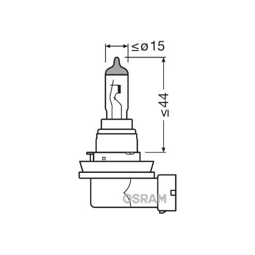 Glühlampe Abbiegescheinwerfer Ams-osram 64219L Original für