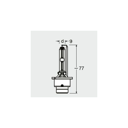 Glühlampe Fernscheinwerfer Ams-osram 66440CLC Xenarc® Classic für