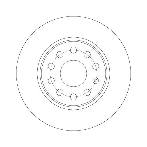 TRW 2X Bremsscheibe für Audi Seat Skoda VW Audi (faw) Vw (faw) Cupra
