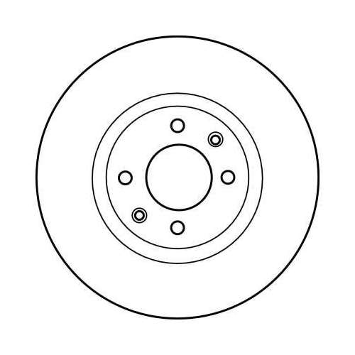 TRW 2X Bremsscheibe für Citroën Opel Peugeot Vauxhall Dongfeng DS