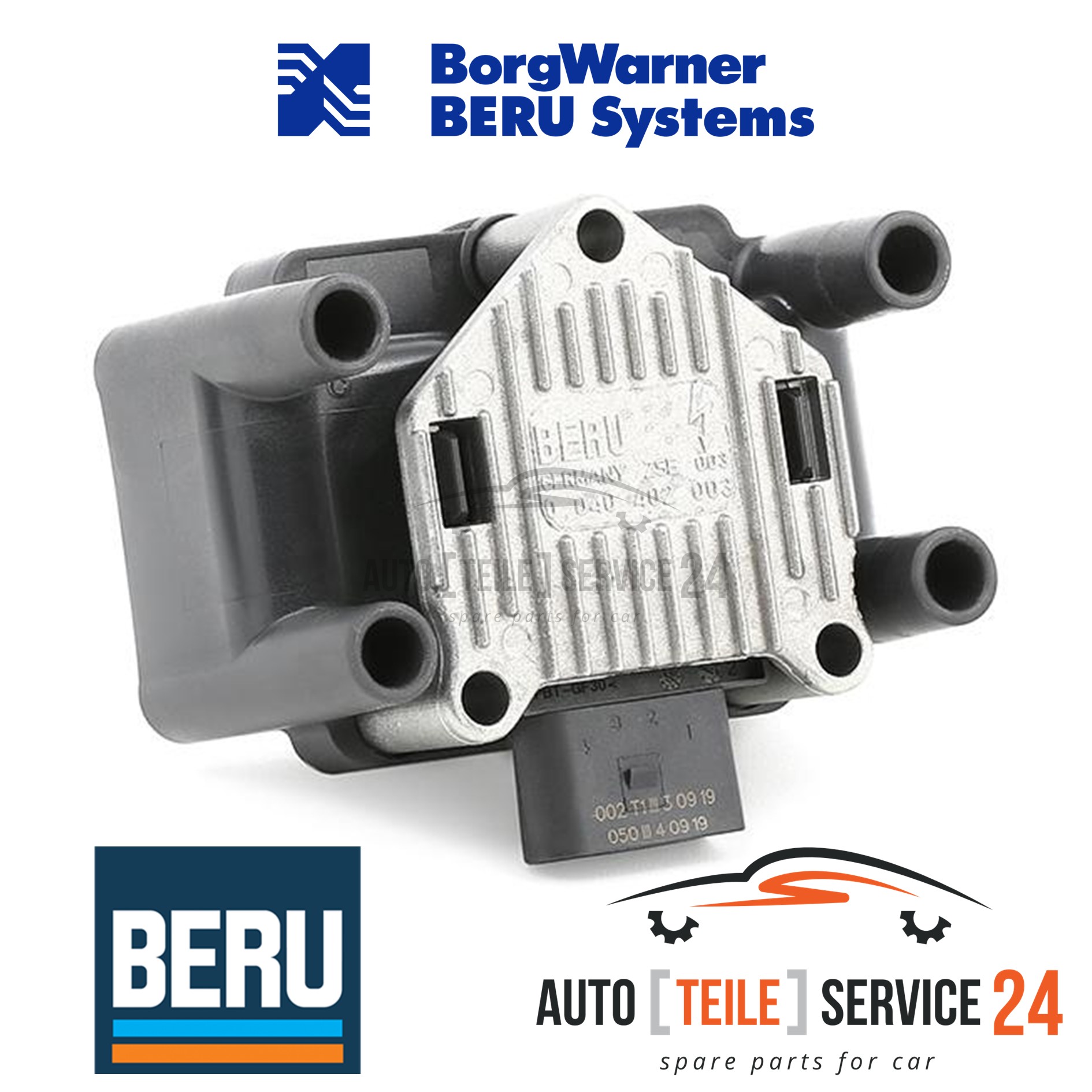 Zündspule Borgwarner (beru) ZSE003 für Audi Seat Skoda VW Vag