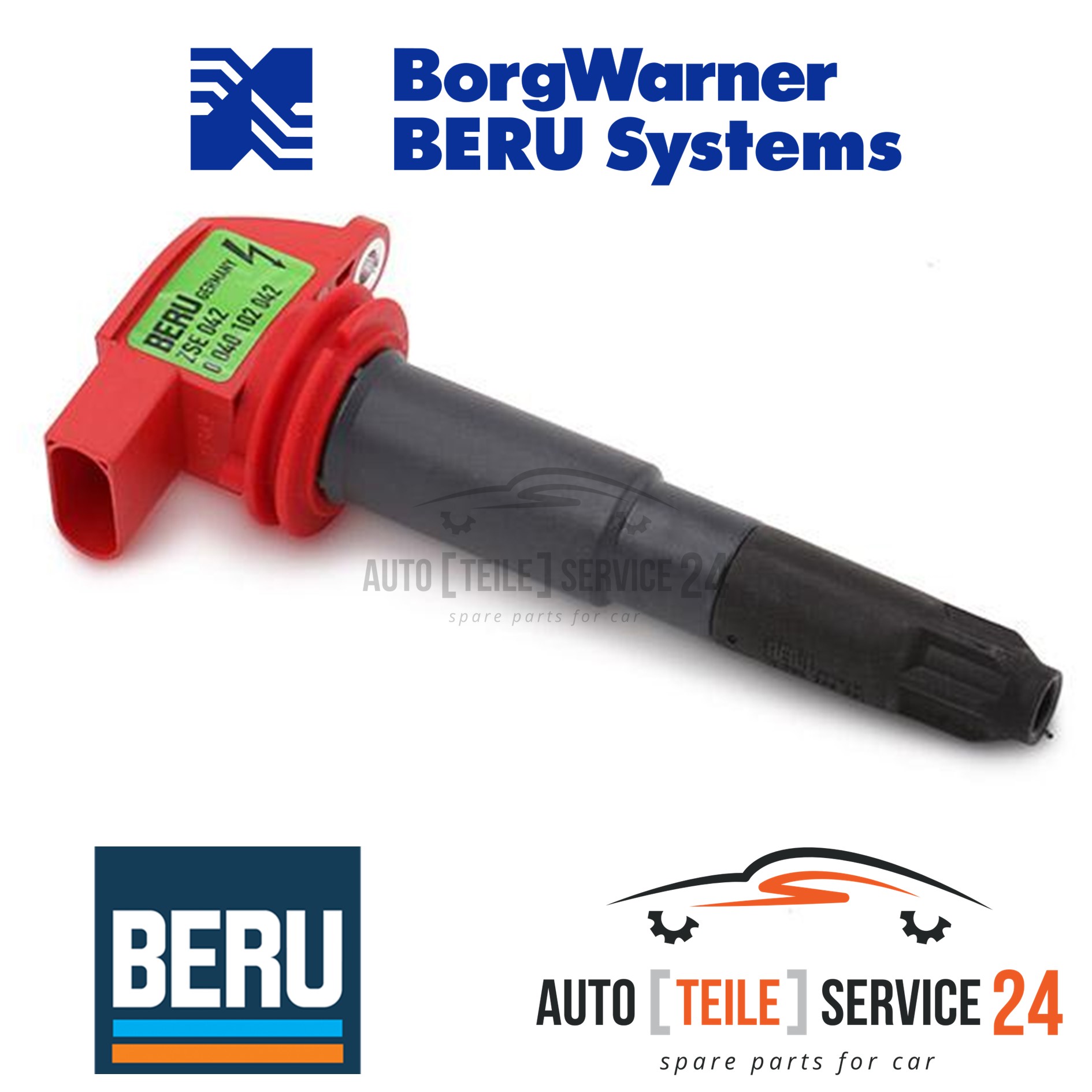 Zündspule Borgwarner (beru) ZSE042 für Porsche