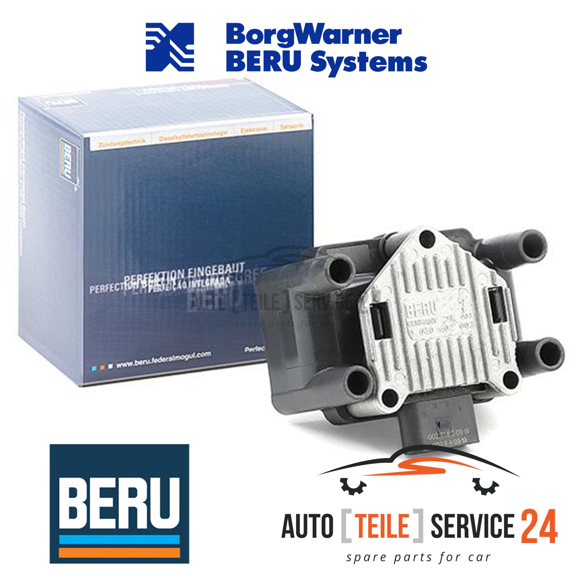 Zündspule Borgwarner (beru) ZSE003 für Audi Seat Skoda VW Vag