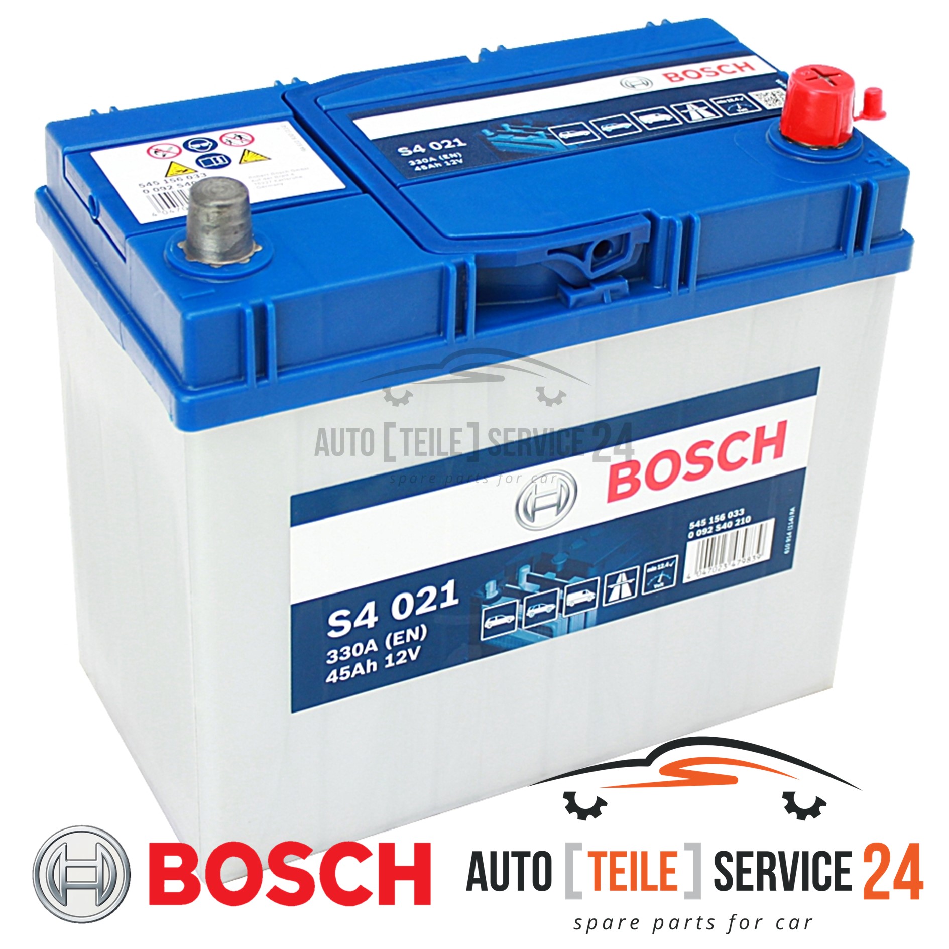 Starterbatterie Bosch 0092S40210 S4 für Daihatsu Honda Mazda Suzuki Toyota Bomag