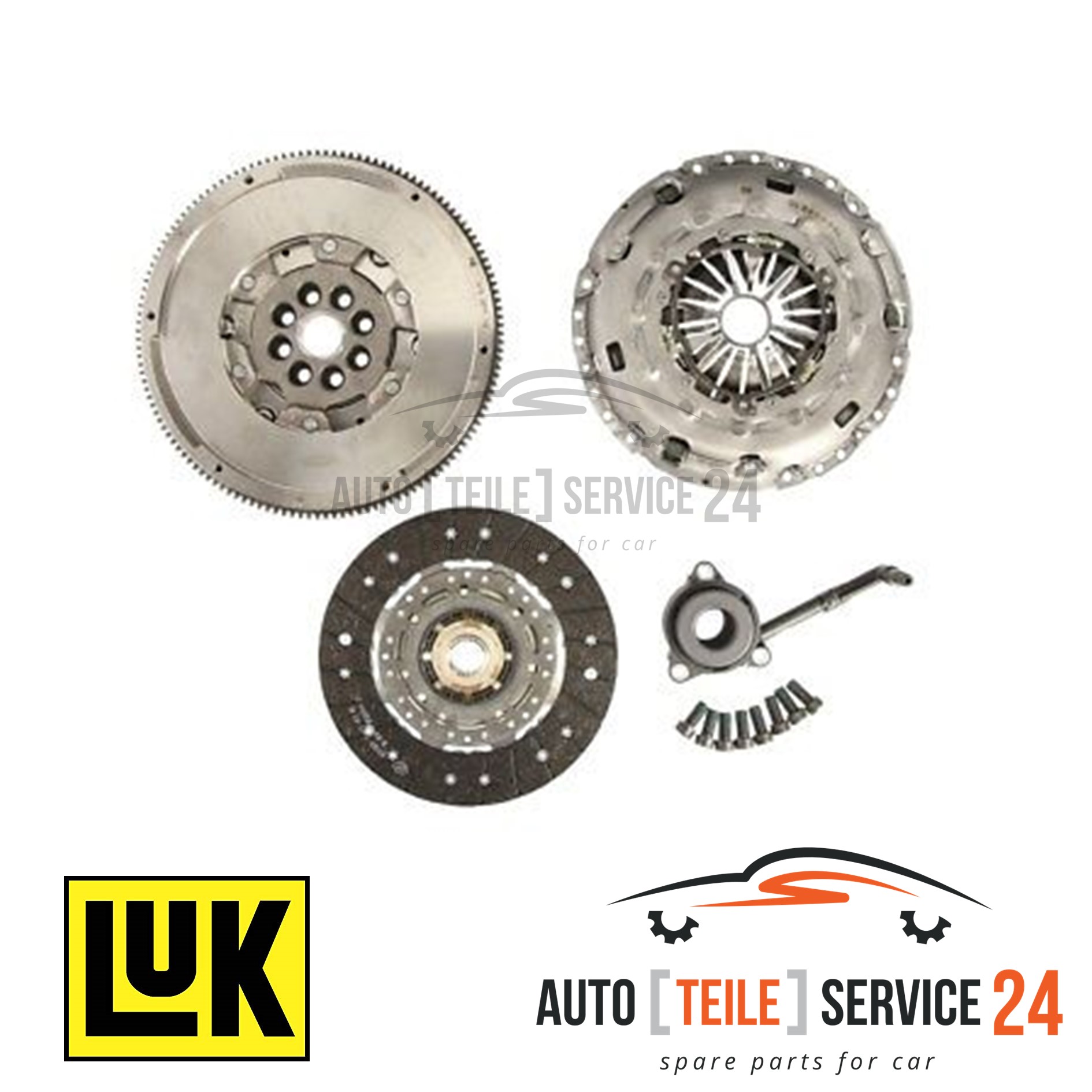 Kupplungssatz Luk 600 0125 00 Luk Repset Dmf für Seat Skoda VW