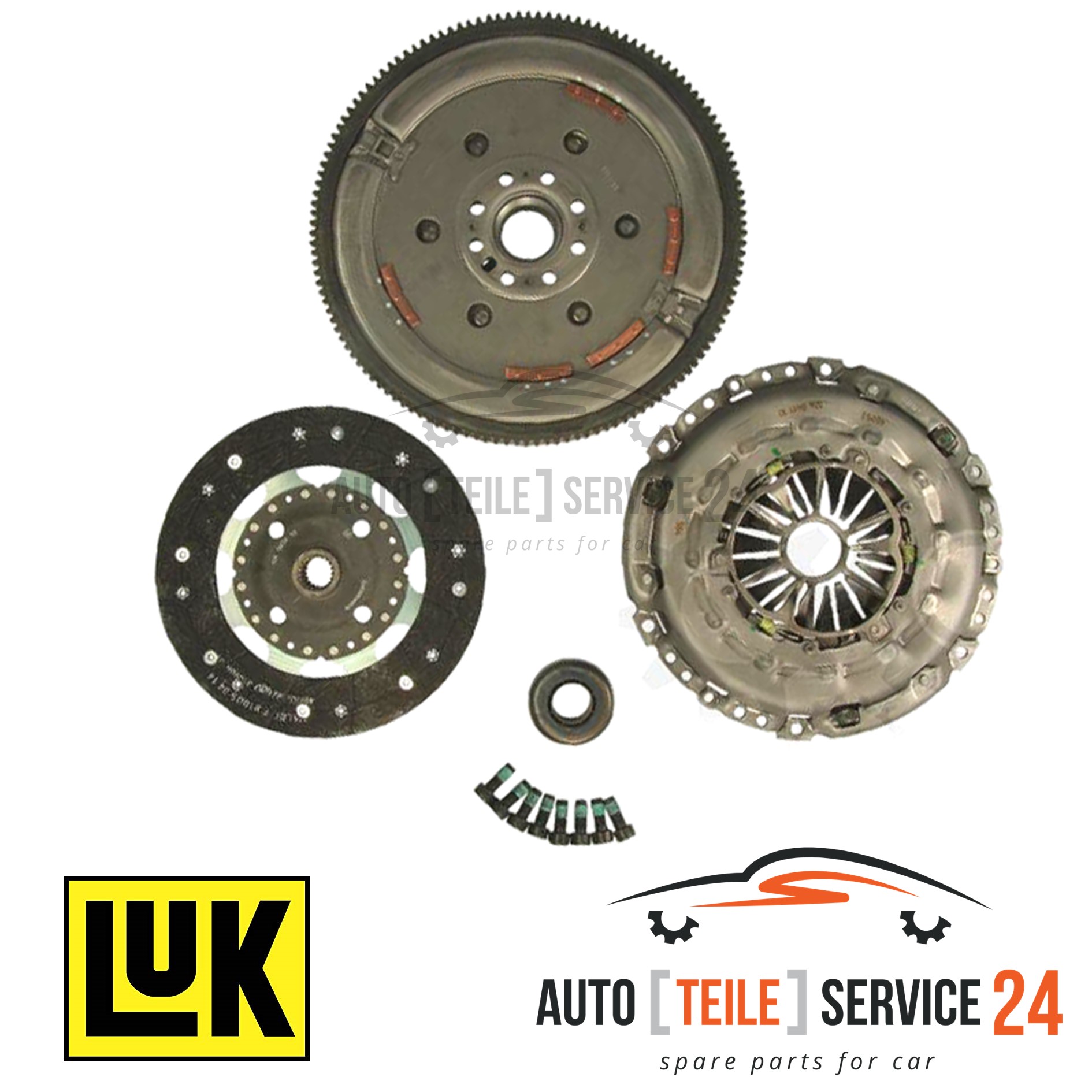 Kupplungssatz Luk 600 0136 00 Luk Repset Dmf für Citroën Fiat Lancia Peugeot