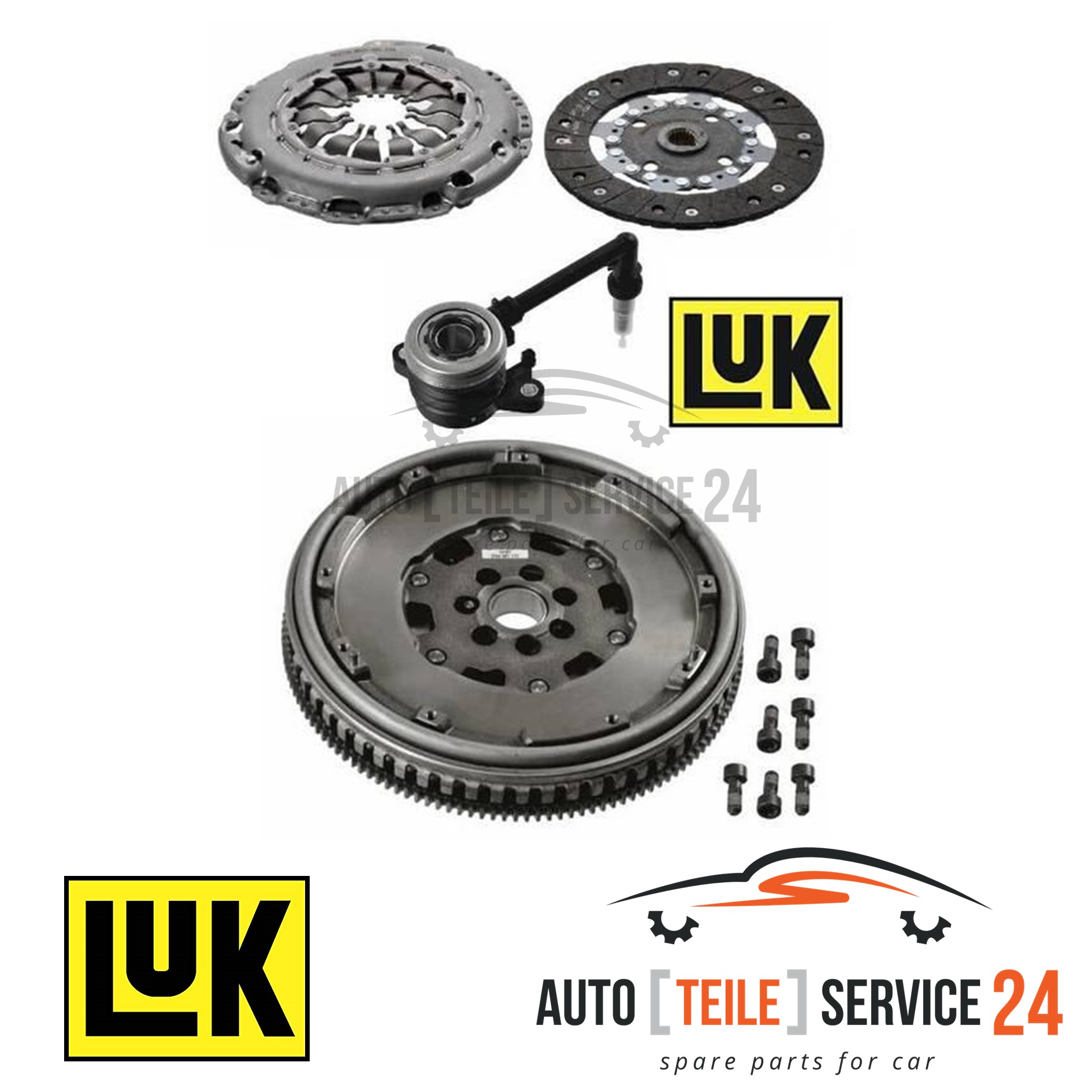 Kupplungssatz Luk 600 0197 00 Luk Repset Dmf für Nissan Renault Dacia