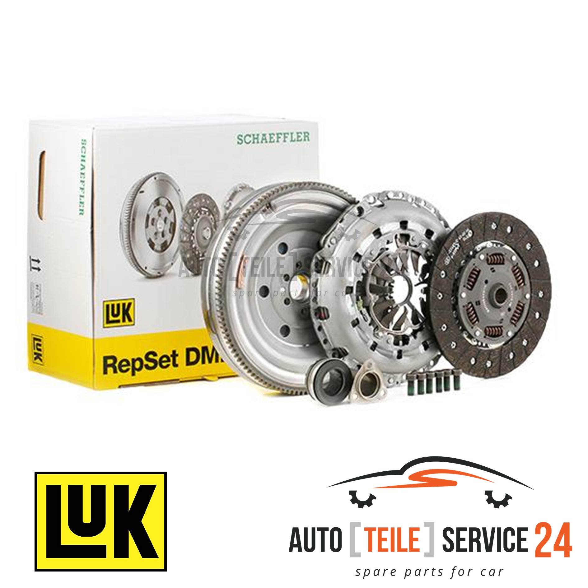 Kupplungssatz Luk 600 0039 00 Luk Repset Dmf für Audi VW