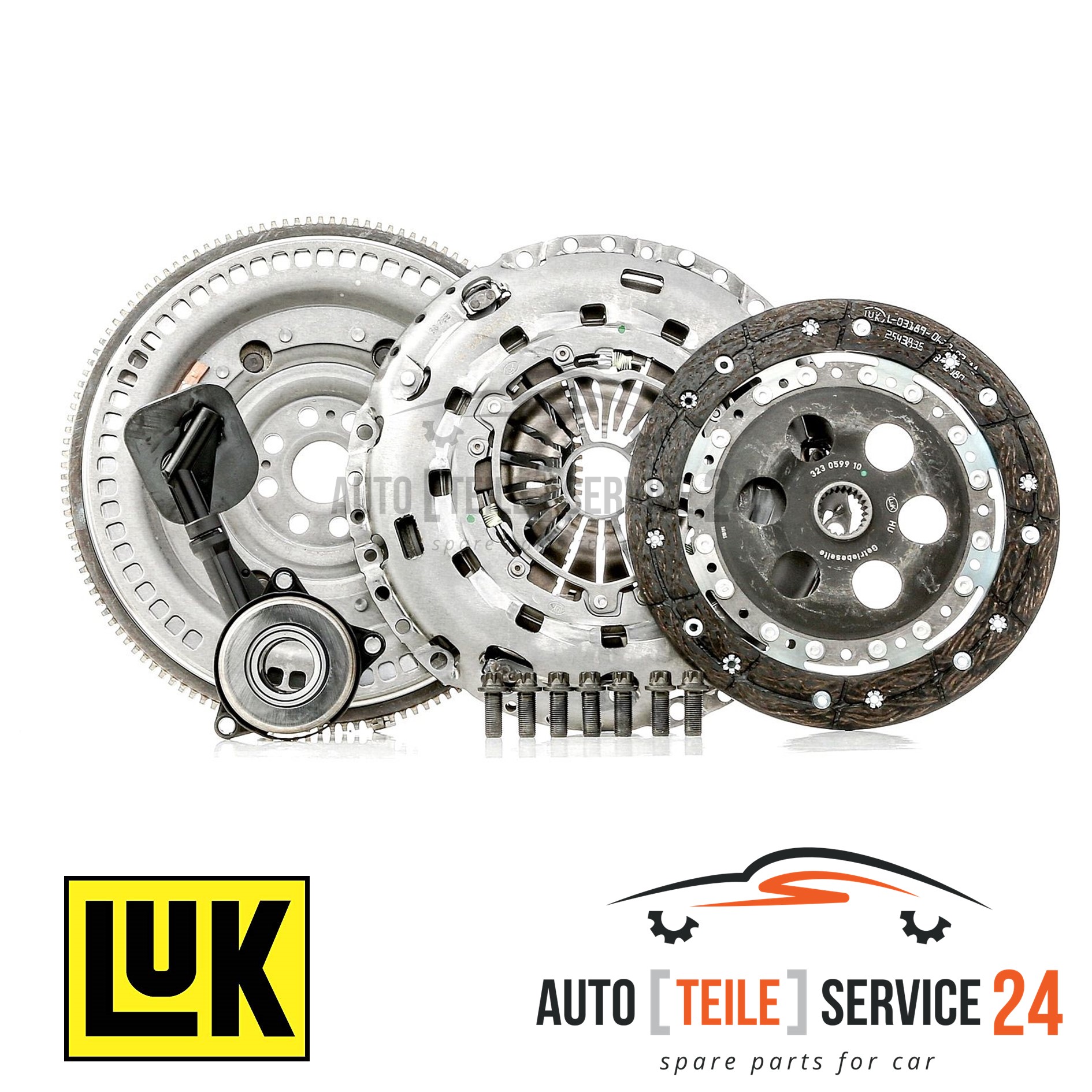 Kupplungssatz Luk 600 0044 00 Luk Repset Dmf für Ford