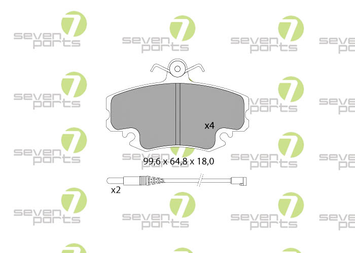 Bremsbeläge für RENAULT CLIORENAULT EXPRESSRENAULT MEGANESCENIC