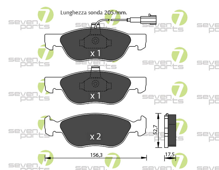 Bremsbeläge für ALFA ROMEO 145ALFA ROMEO 146