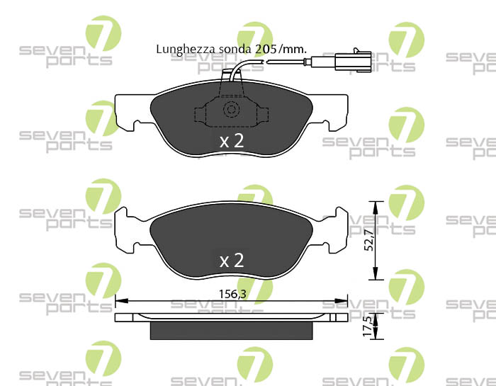 Bremsbeläge für ALFA ROMEO 145ALFA ROMEO 146