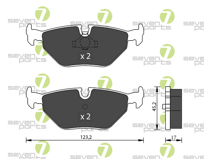 Bremsbeläge für BMW 3ER BMW Z1