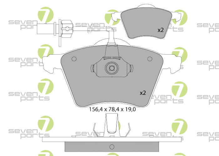 Bremsbeläge für FORD GALAXY SEAT ALHAMBRA