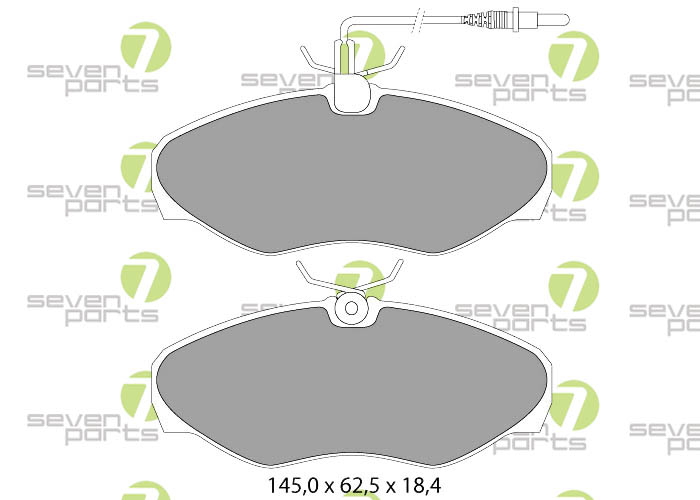 Bremsbeläge für RENAULT AVANTIME05/03- RENAULT ESPACEIII(JE0)10/00-