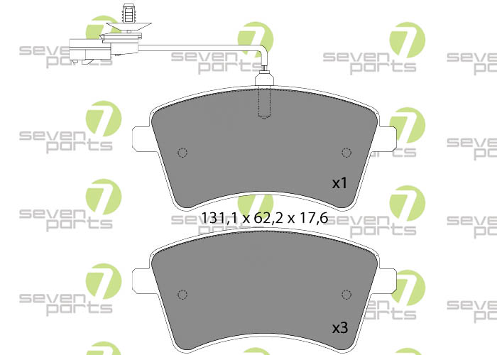 Bremsbeläge für RENAULT GRANDKANGOO(KW_)02/08- RENAULT KANGOO(KW0/1_)02/