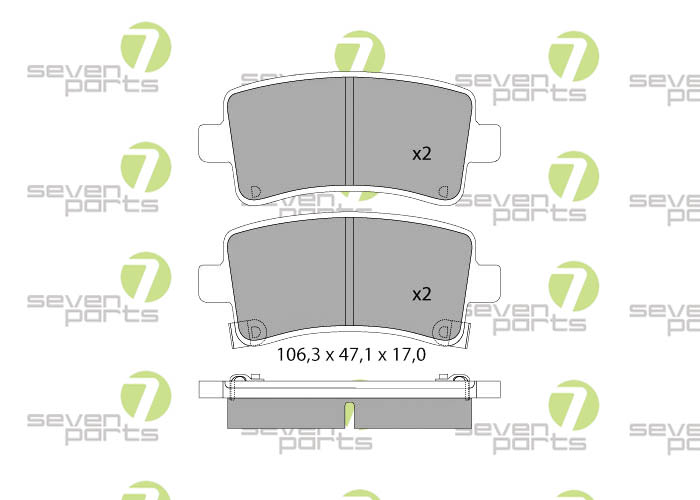 Bremsbeläge für OPEL INSIGNIA1.6I16V08- OPEL INSIGNIA2.0I16V,2.0CDT