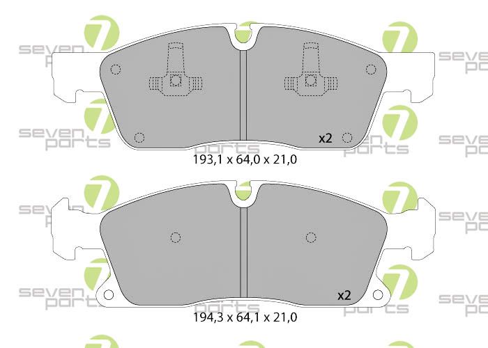 Bremsbeläge für MERCEDES BENZ GL-KLASSE(X166)2012 MERCEDES BENZ ML-KLASSE(166