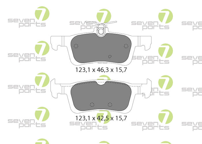 Bremsbeläge für PEUGEOT 308II03/14-