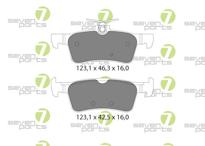 Bremsbeläge für PEUGEOT 308II11/13-